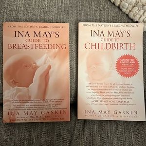 Ina mays breastfeeding/childbirth books